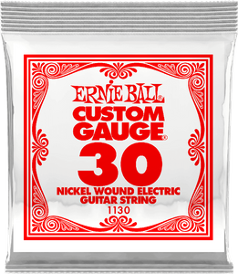 Ernie Ball Nickel Wound Single Strings 1130 30