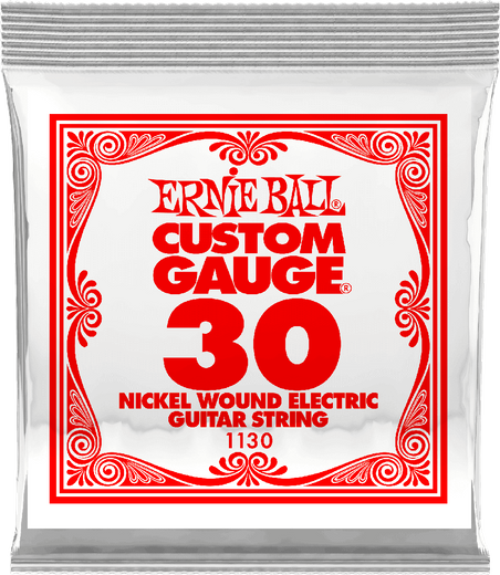Ernie Ball Nickel Wound Single Strings 1130 30