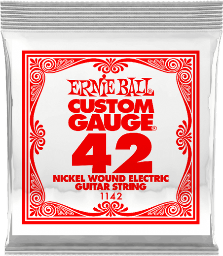 Ernie Ball Nickel Wound Single Strings 1142 42