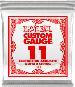 Ernie Ball Plain Steel Single Strings 1011 11