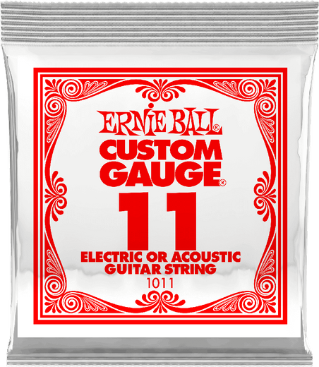 Ernie Ball Plain Steel Single Strings 1011 11