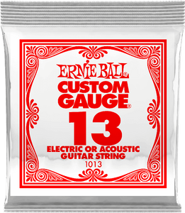 Ernie Ball Plain Steel Single Strings 1013 13