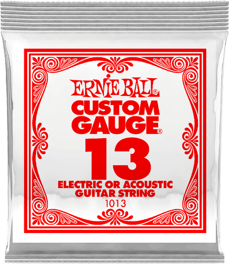 Ernie Ball Plain Steel Single Strings 1013 13