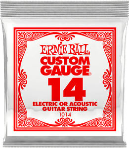 Ernie Ball Plain Steel Single Strings 1014 14