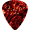 Fender Classic Celluloid Picks - Shell 351-100 Shell Thin 144 Bag