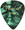 Fender Premium Colored Celluloid Guitar Picks 351 Green MOTO Thin 12 Pack
