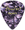 Fender Premium Colored Celluloid Guitar Picks 351 Purple MOTO Heavy 144 Bag