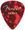 Fender Premium Colored Celluloid Guitar Picks 351 Red MOTO Heavy 12 Pack