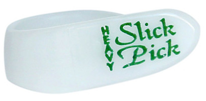 Fred Kelly Delrin Slick Pick Thumbpick - Bag of 24 D2B-H-24 Delrin Large Heavy - White