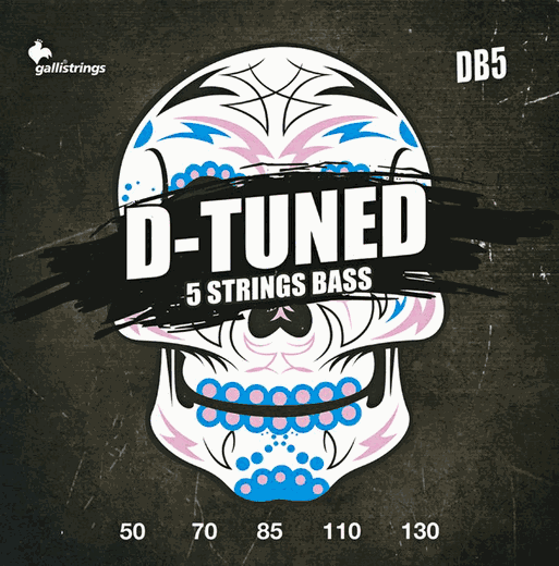 Galli D-Tuned Bass Guitar Strings DB5 50-130