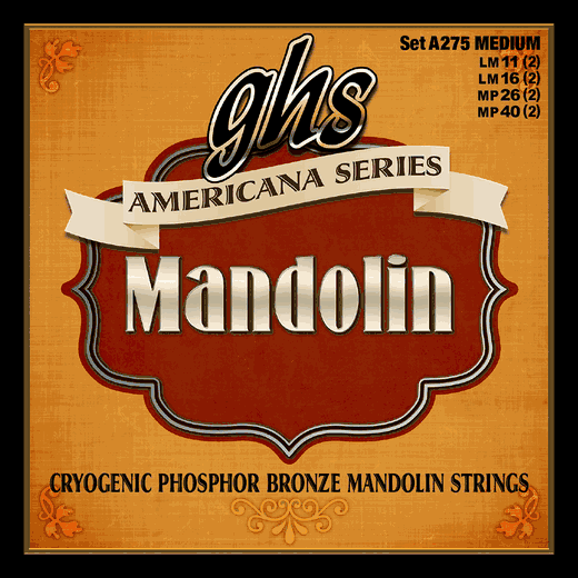 GHS Americana Series Mandolin Strings A275 Medium 11-40