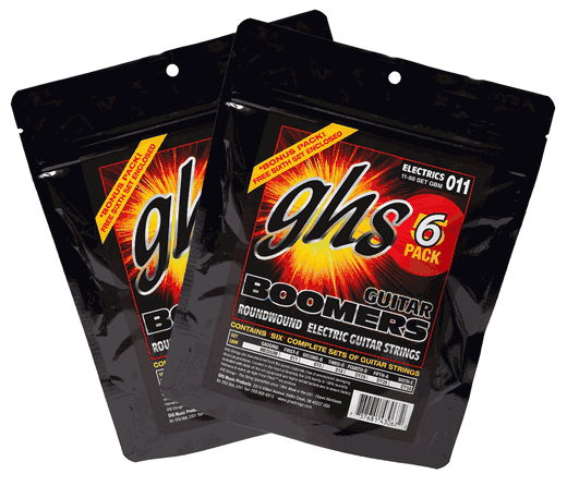 GHS Boomers Electric Guitar Strings - 12 Pack GBM-12P Medium 11-50