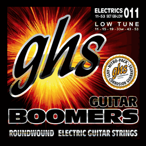GHS Boomers Electric Guitar Strings GB-LOW Low 11-53