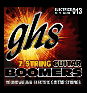 GHS Boomers GB7H 7-String Electric Guitar Strings Heavy 13-74