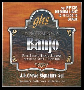 GHS J.D. Crowe Signature Banjo Strings