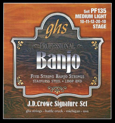 GHS J.D. Crowe Signature Banjo Strings