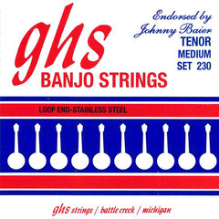 GHS Set 230 Johnny Baier Signature 4-String Tenor Banjo Strings