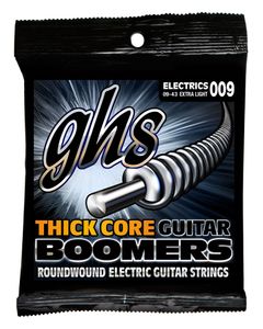GHS Thick Core Boomers Electric Guitar Strings HC-GBXL Extra Light 9-43