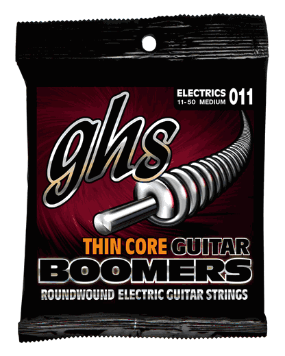 GHS Thin Core Boomers Electric Guitar Strings TC-GBM Medium 11-50