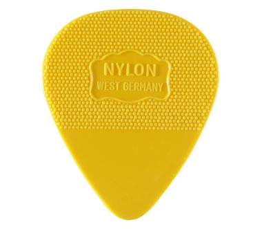 Herdim Standard Nylon Guitar Pick - U2's The Edge Favorite Pick 111 Thin Yellow .63 mm
