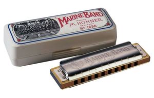 Hohner 1896 Marine Band Harmonica / Blues Harp 1896BX-A Key of A