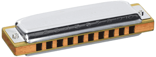 Hohner 532 Blues Harp Harmonica/Blues Harp 532BX-D Key of D
