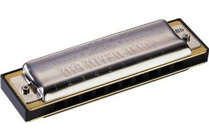 Hohner 590 Big River Harp Harmonica/Blues Harp 590BX-Bb Key of Bb