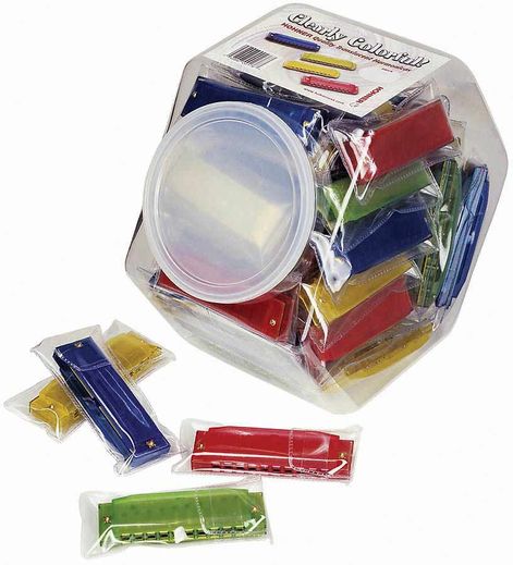 Hohner Clearly Colorful Harmonica Display (holds 48 units)