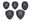 Jim Dunlop Jazztone Guitar Picks