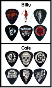 Jim Dunlop Lucky 13 Artist Series Guitar Picks 6 Pack