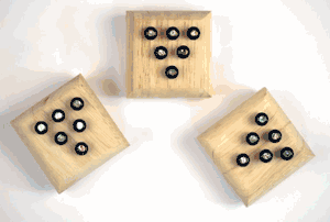 John Pearse Buffalo Horn Bridge Pins