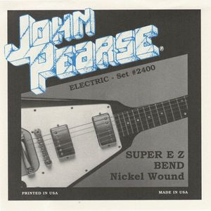 John Pearse EZ Bend Nickel Wound Electric Guitar Strings