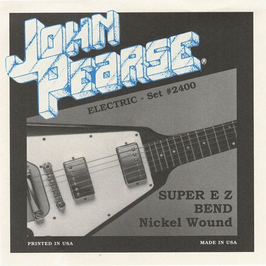 John Pearse EZ Bend Nickel Wound Electric Guitar Strings