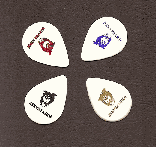John Pearse Jazz Flat Guitar Picks - 2 for $.99