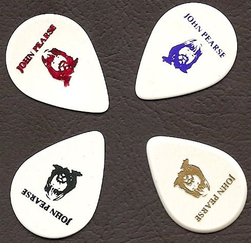 John Pearse Jazz Flat Guitar Picks - 2 for $.99 JAZZ-T Thin Red