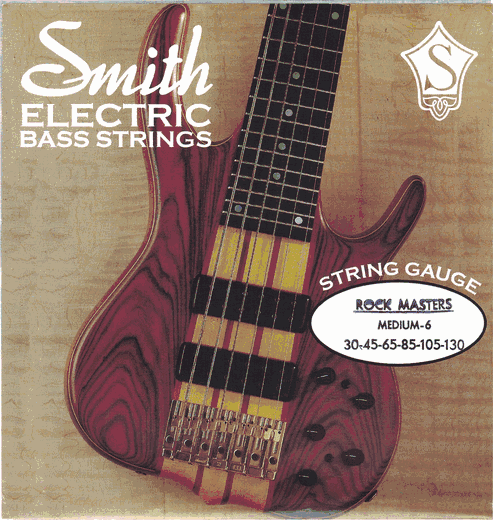 Ken Smith Rock Masters 6-String Electric Bass Strings RMM-6 30-130