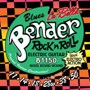 La Bella Bender Electric Guitar Strings B1150 Blues 11-50