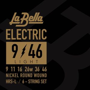 La Bella HRS Nickel-Plated Round Wound Electric Guitar Strings
