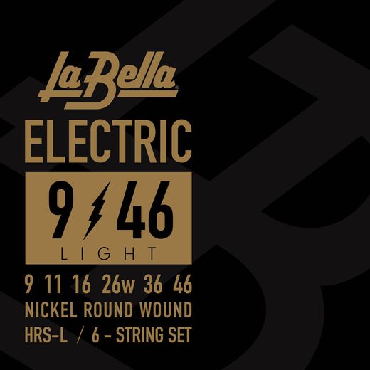 La Bella HRS Nickel-Plated Round Wound Electric Guitar Strings