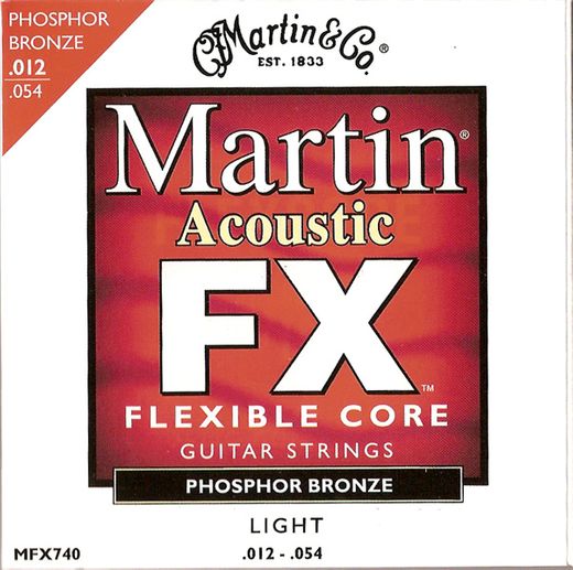 Martin Flexible Core Phosphor Bronze Authentic Acoustic Guitar Strings