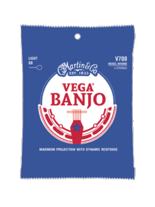 Martin Nickel Wound Vega Banjo Strings V700 Light