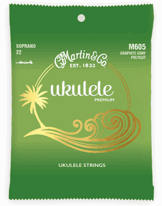Martin Premium Polygut Ukulele Strings M605 Soprano