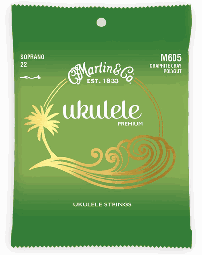 Martin Premium Polygut Ukulele Strings M605 Soprano