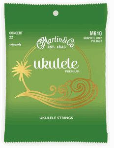 Martin Premium Polygut Ukulele Strings M610 Concert