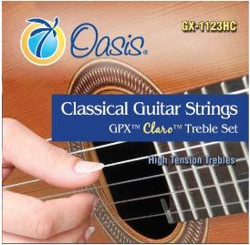 Oasis GPX Claro Classical Strings High Tension - Trebles Only