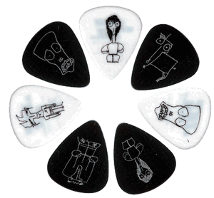 D'Addario Joe Satriani Signature Picks - 10 Pack