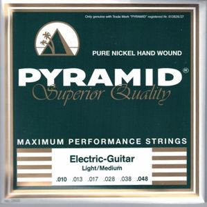 Pyramid Maximum Performance Pure Nickel Hand Wound Electric Guitar Strings D503 Light/Medium 10-48