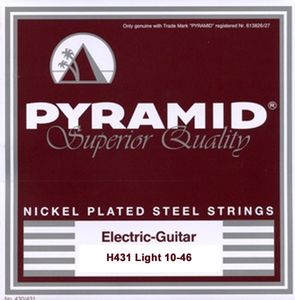 Pyramid Nickel Plated Steel Electric Guitar Strings H431 Light 10-46