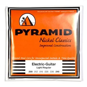 Pyramid Pure Nickel Wound Classics Round Core Electric Guitar Strings R450/451 Light/Reg 9-46