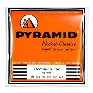 Pyramid Pure Nickel Wound Classics Round Core Electric Guitar Strings R455 Special 11-48
